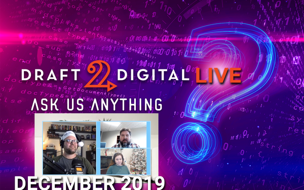 D2D Live –  December 2019 Author Success Stories