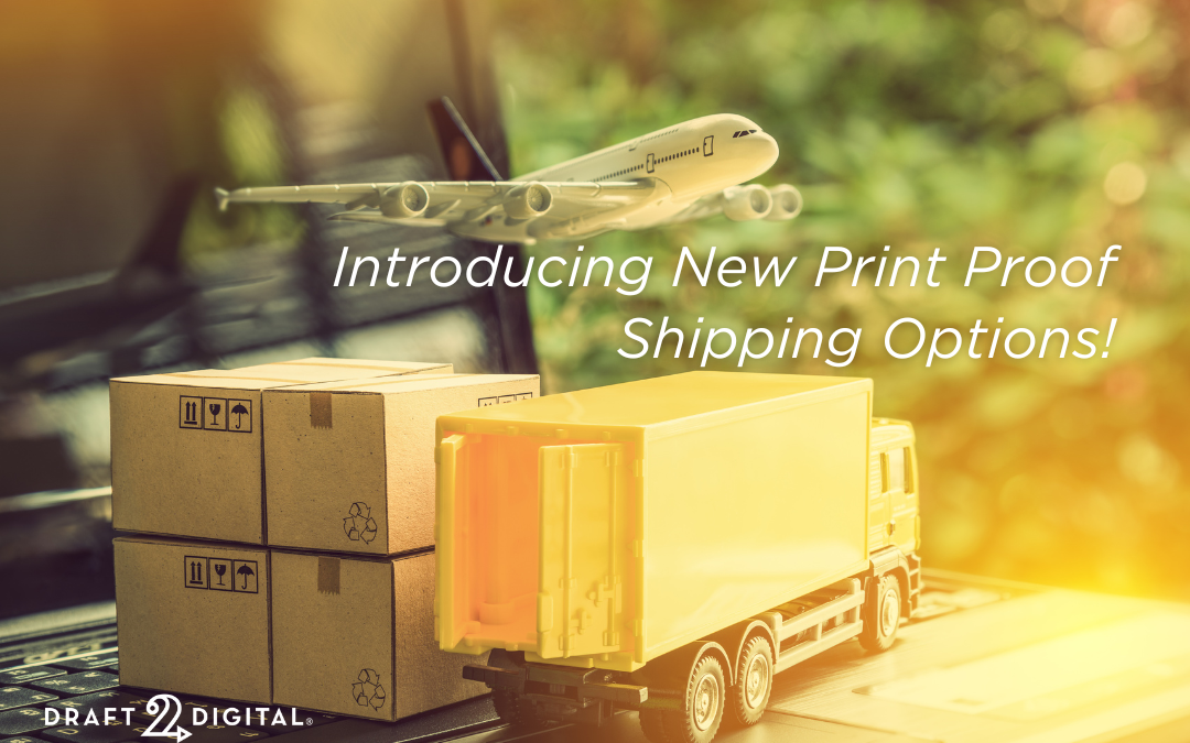 Introducing New Print Proof Shipping Options!