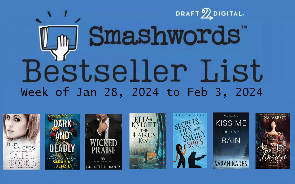 Smashwords Bestsellers of the Week February 3, 2024 Draft2Digital