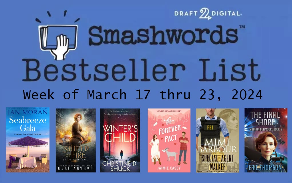 Smashwords Bestselling Indie Authors of the Week – March 23, 2024