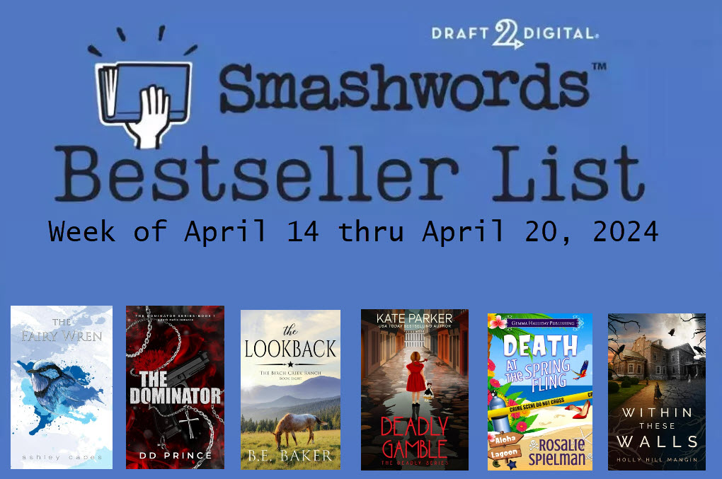 Smashwords Bestselling Indie Authors of the Week – April 20, 2024