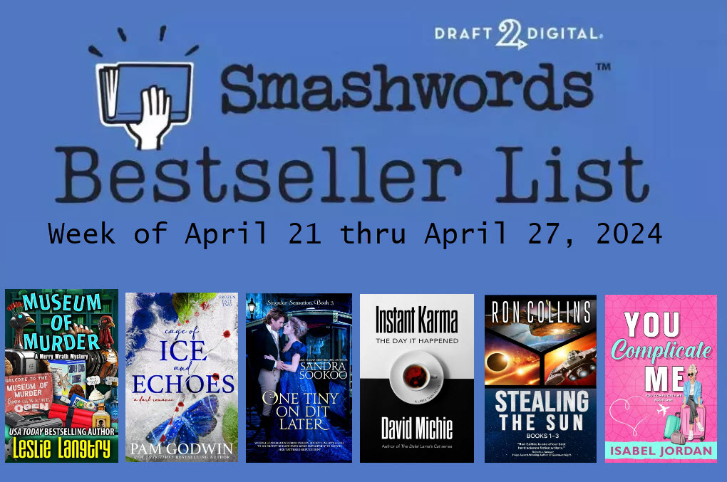 Smashwords Bestselling Indie Authors of the Week – April 27, 2024